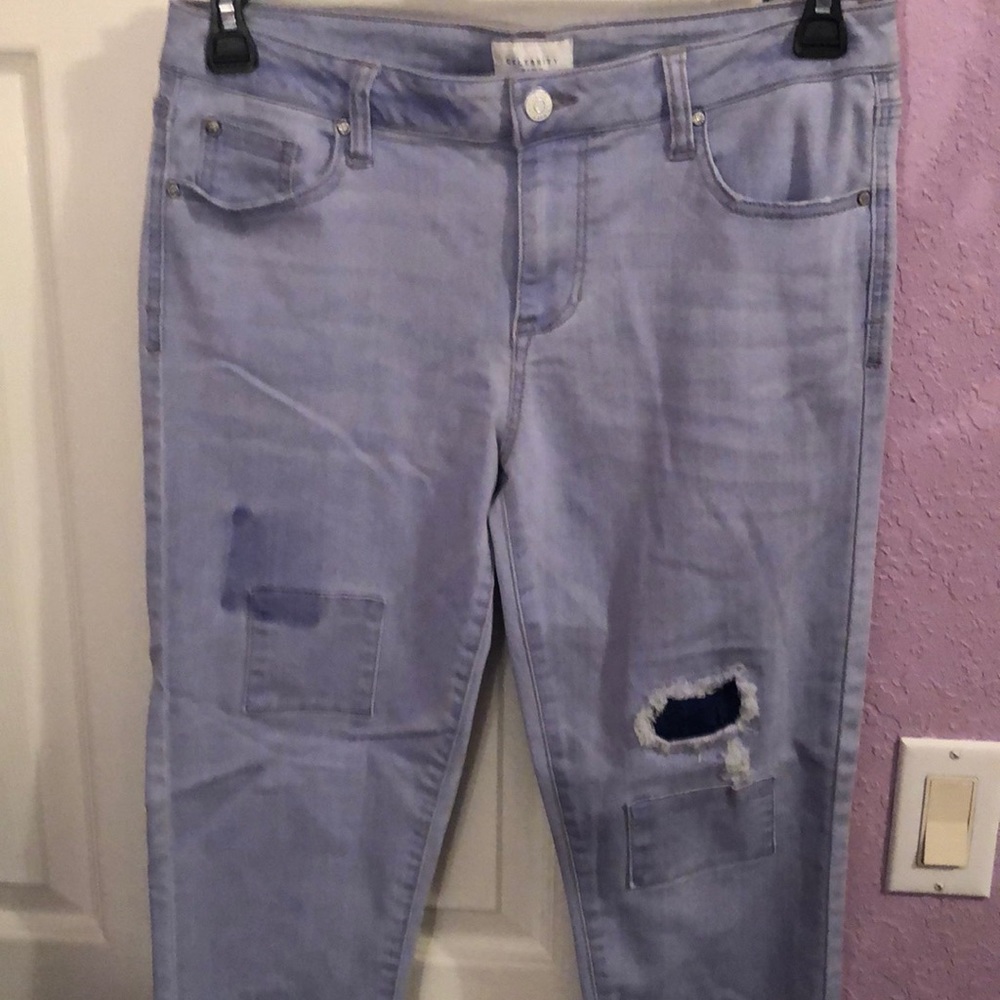 Celebrity Pink Patch Jeans!